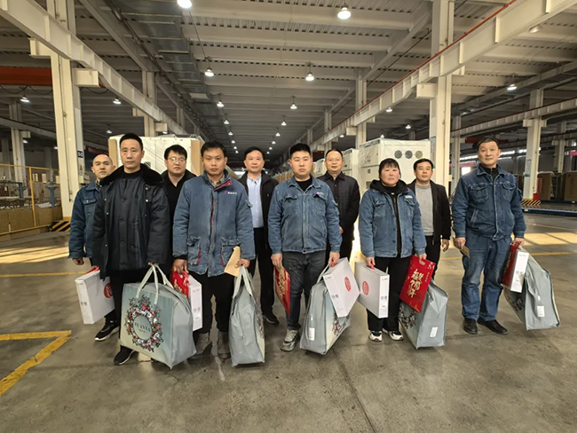 betway体育（中国）新春慰问送关怀，节前安全督导保平安